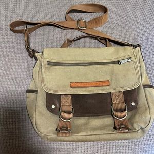 FOSSIL Long Live Vintage Cross Body Messenger Bag